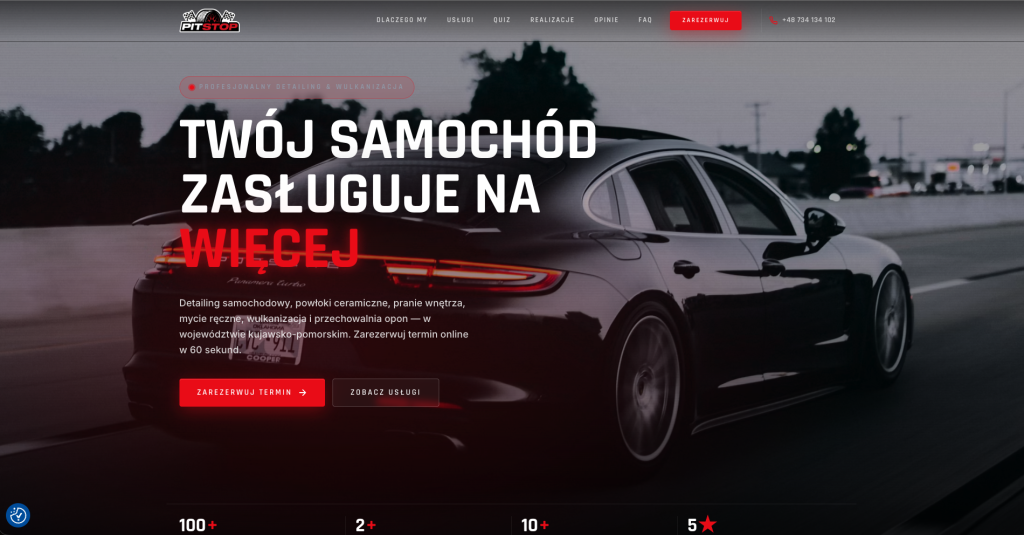 Pit Stop Krusin — detailing samochodowy