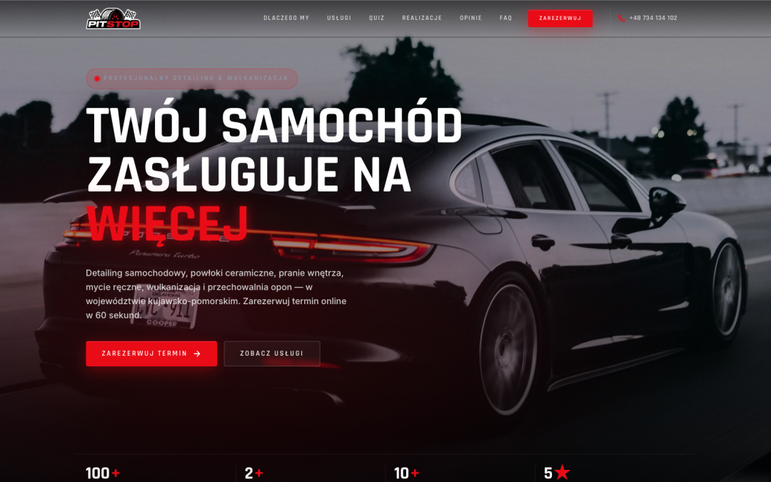 Pit Stop Krusin — detailing samochodowy