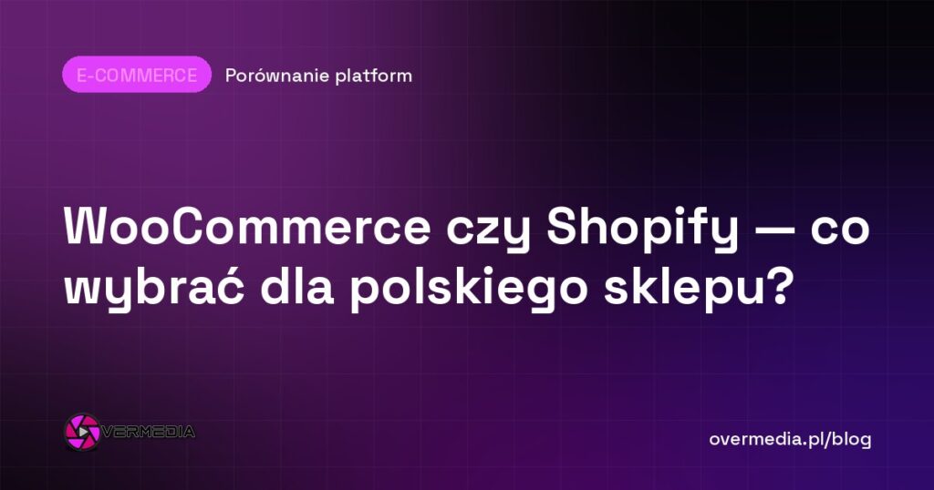 WooCommerce czy Shopify — co wybrać dla polskiego sklepu?