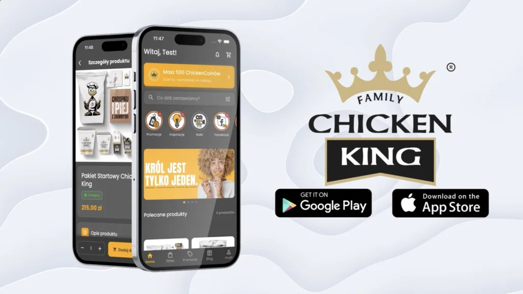 iOS/Android Chicken King APP